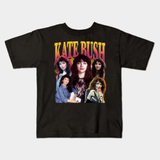 Vintage Kate Bush Retro 80s 90s Kids T-Shirt